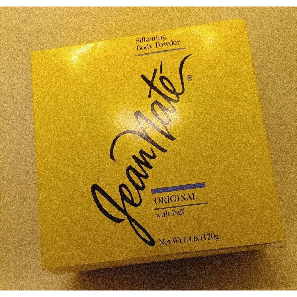 NEW Jean Nate Silkening Original Body Powder With Puff 6oz (Sealed )